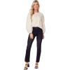 Mud Pie Women’s Mud Pie Womens Dillon Poplin Sleeve Top(Cream)