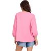 Mud Pie Women’s Mud Pie Women’s Drink Sparkle Sweatshirt(Pink)