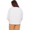 Mud Pie Women’s Mud Pie Women’s Drink Sparkle Sweatshirt(White)