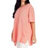 Mud Pie Women’s Mud Pie Women’s Evan Top(Pink)