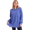 Mud Pie Women’s Mud Pie Women’s Rome Chenille Sweater(Blue)
