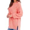 Mud Pie Women’s Mud Pie Women’s Rome Chenille Sweater(Coral)