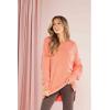Mud Pie Women’s Mud Pie Women’s Rome Chenille Sweater(Coral)