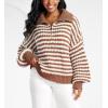 Mud Pie Women’s Women Norris Pullover(Ivory)