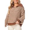 Mud Pie Women’s Women Norris Pullover(Ivory)