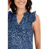 Mud Pie Women’s Women’s Angeline Tank(Navy)