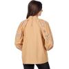 Mud Pie Women’s Womens Emilia Eyelet Top(Tan)