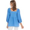 Mud Pie Women’s Women’s Sydney Top(Blue)