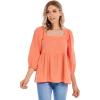 Mud Pie Women’s Women’s Sydney Top(Coral)