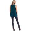 Mud Pie Women’s Women’s Taye Flounce Top(Green)