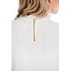Mud Pie Women’s Women’s Taye Flounce Top(White)