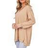 Mud Pie Women’s Womens Willie Long Sleeve Tee(Tan)
