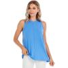 Mud Pie Women’s Dempsey Swing Tank(Blue)