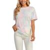 Mud Pie Women’s Liliane Tie Dye Tee(Multi)