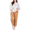 Mud Pie Women’s Mud Pie Women’s Drink Sparkle Sweatshirt(White)