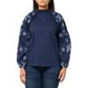 Mud Pie Women’s Womens Emilia Eyelet Top(Blue)