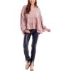 Mud Pie Women’s Women’s Orleans Flounce Top(Blush)