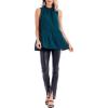 Mud Pie Women’s Women’s Taye Flounce Top(Green)
