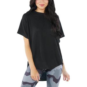 Appaman Mud Pie Claremont Women’s Knit Short Sleeve T-Shirt, Black, 3T