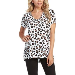 Mud Pie Women’s Carson T-Shirt(Leopard)