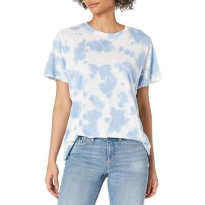 Mud Pie Women’s Liliane Tie Dye Tee(Blue)