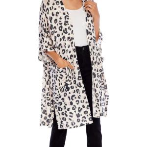 Mud Pie Women’s Mona Oversized Cardigan, Blush, One Size