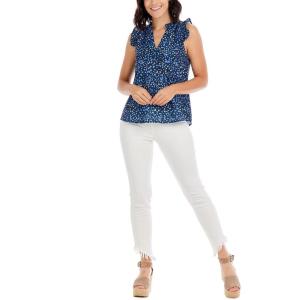 Mud Pie Women’s Women’s Angeline Tank(Navy)