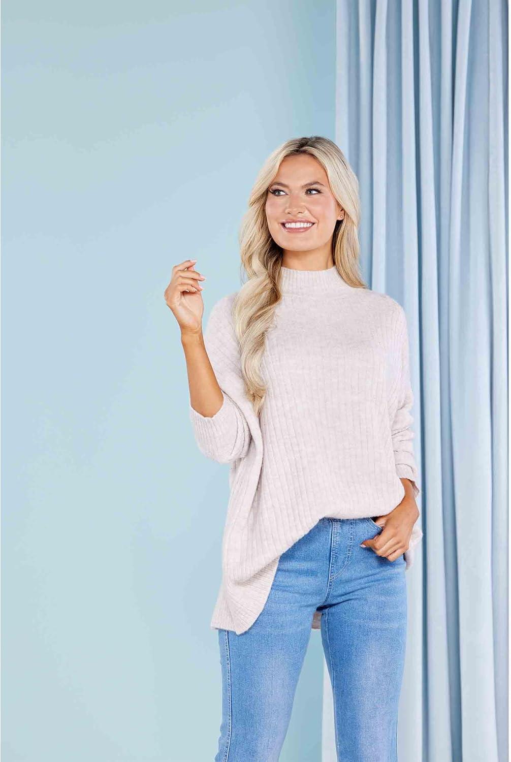image:imageMud Pie Womens Mud Pie Womens Milo Ribbed SweaterBlush