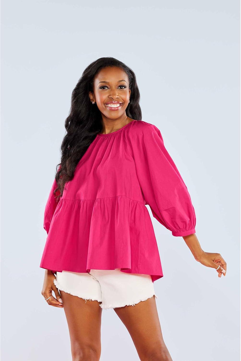 image:imageMud Pie Womens Womens Morrison TopPink