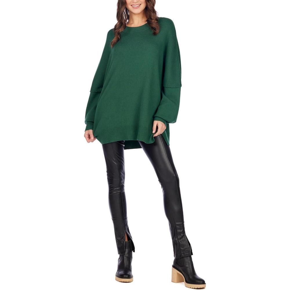 image:imageMud Pie Womens Mud Pie Women Astrid Ribbed SweaterGreen