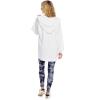 Mud Pie Men’s Stiles Women’s Cocoon Hoodie Cardigan(White)