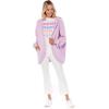 Mud Pie Stiles Women’s Cocoon Hoodie Cardigan, Lilac, One Size