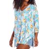Mud Pie Women’s Chicago Top Blue