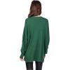 Mud Pie Womens Mud Pie Women Astrid Ribbed Sweater(Green)