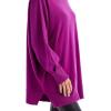 Mud Pie Womens Mud Pie Women Astrid Ribbed Sweater(Magenta)