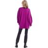Mud Pie Womens Mud Pie Women Astrid Ribbed Sweater(Magenta)