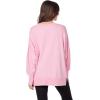 Mud Pie Women’s Mud Pie Women Sparkle Sweater(Pink)