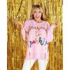 Mud Pie Women’s Mud Pie Women Sparkle Sweater(Pink)