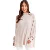 Mud Pie Women’s Mud Pie Women’s Milo Ribbed Sweater(Blush)