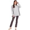 Mud Pie Women’s Mud Pie Women’s Milo Ribbed Sweater(Grey)