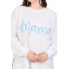 Mud Pie Women’s Women’s Mama Sparkle Sweatshirt(Black)