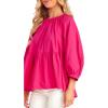 Mud Pie Women’s Women’s Morrison Top(Pink)