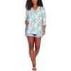 Mud Pie Women’s Chicago Top Blue