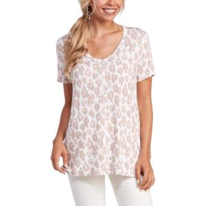 Mud Pie Men’s Carson T-Shirt(Leopard)