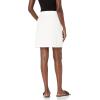 Mud Pie Women’s Flynn Button Fly Skirt(White)