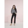 Mud Pie Women’s Opal Women’s High Rise Straight Leg Jeans(Black)