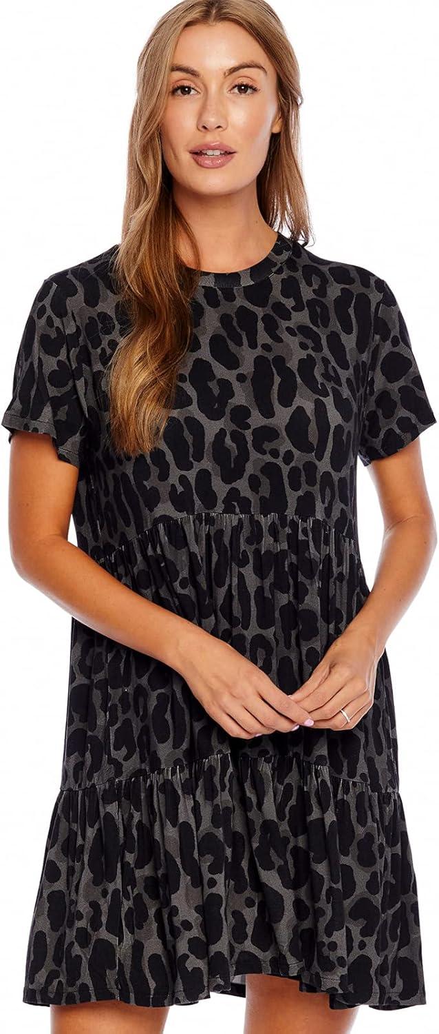 image:imageMud Pie Poncey DressBlack Leopard