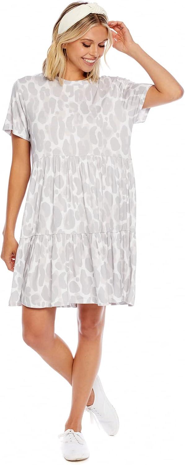 image:imageMud Pie Poncey DressGray Leopard