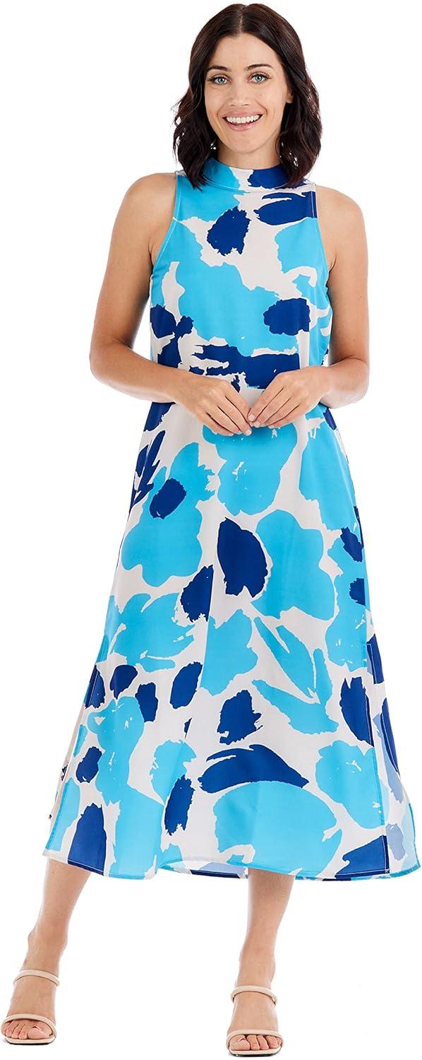 image:imageMud Pie Womens Annie MockNeck DressBlue
