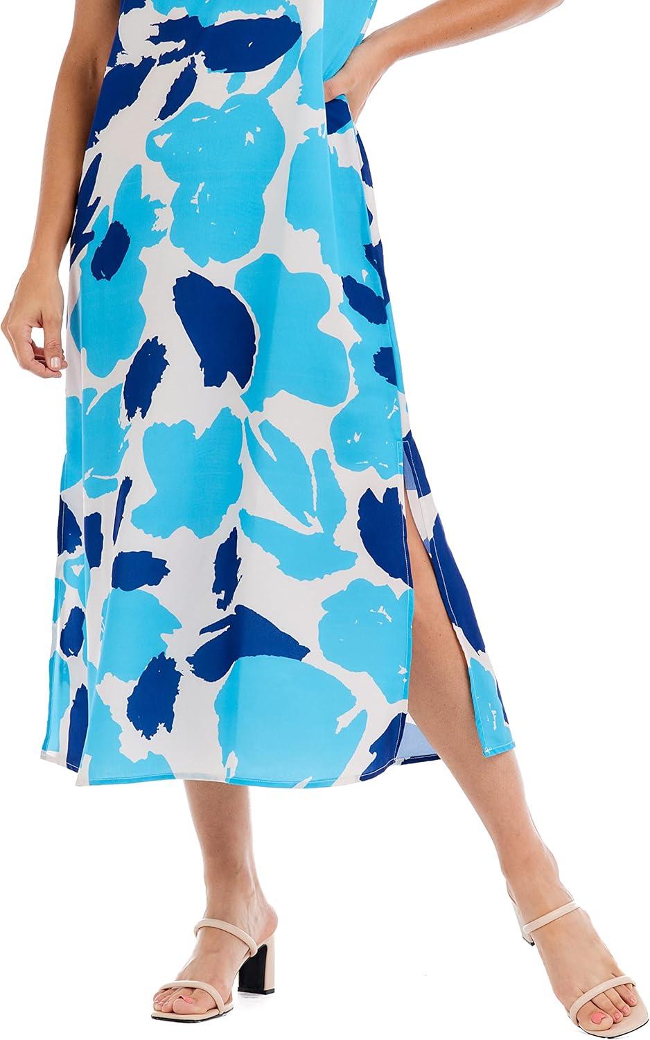 image:imageMud Pie Womens Annie MockNeck DressBlue